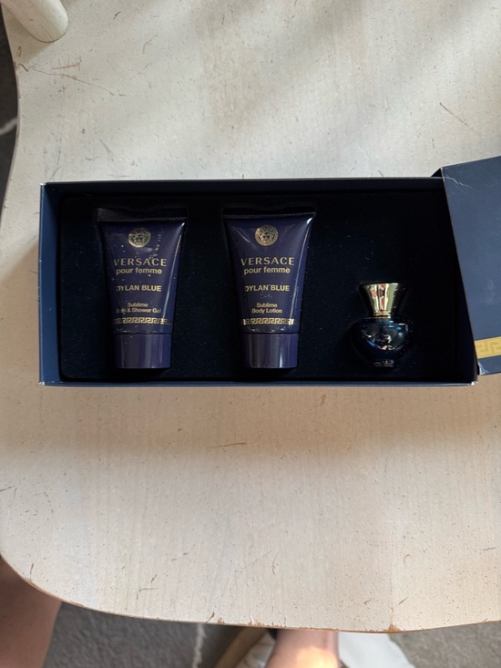Versace Other - Versace Dylan Blue- shower gel, lotion, Eau de Parfum set